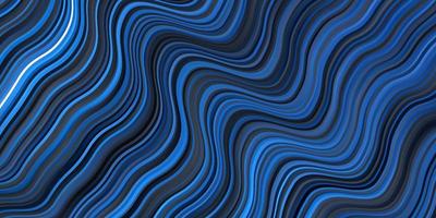 Dark BLUE vector template with wry lines.