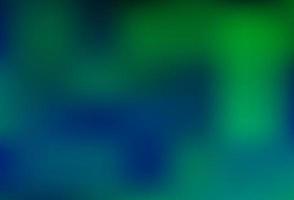 Dark Blue, Green vector blurred bright template.