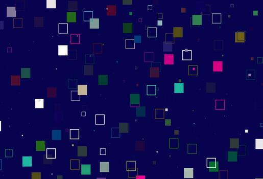 Light Multicolor, Rainbow vector background with rectangles.