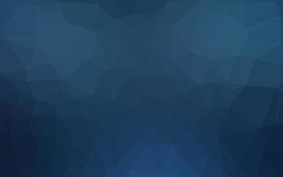 Dark BLUE vector abstract polygonal texture.