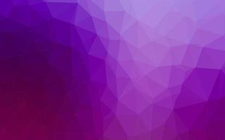 Light Purple vector polygon abstract background.