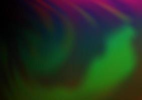 Dark Multicolor, Rainbow vector abstract blurred template.