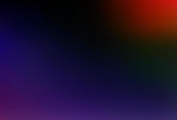Dark Multicolor, Rainbow vector abstract blurred template.