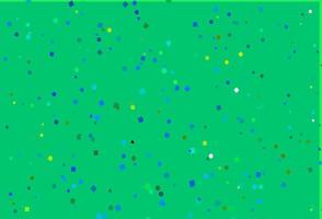Light Blue, Yellow vector layout with circles, lines, rectangles.