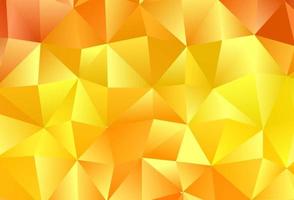 Light Orange vector polygon abstract layout.