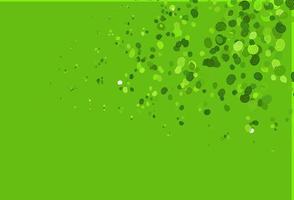 Light Green vector background with lava shapes.