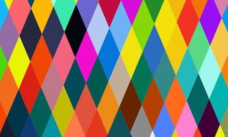 Colorful rhombus background, abstract illustration. Simple Rhombuses Pattern. vector