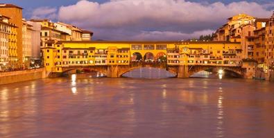 Ponte Vecchio, Florencia, Italia. foto