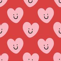 hearts seamless pattern design vector for valentine wrapping paper