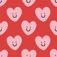 hearts seamless pattern design vector for valentine wrapping paper