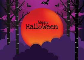 halloween cute item banner vector design