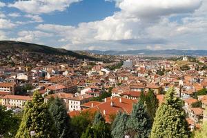 paisaje urbano de kastamonu, turquía foto