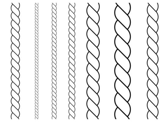 rope frame vector