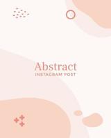 historias y publicaciones en redes sociales. Plantillas creativas abstractas de fondo con concepto artístico. vector