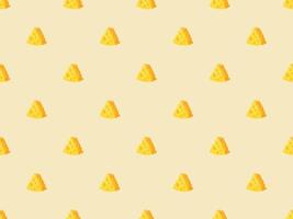 cheese cheddar seamless art swiss pattern background element flat doodle cartoon vector illustration