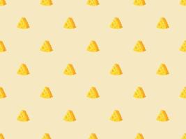 cheese cheddar seamless art swiss pattern background element flat doodle cartoon vector illustration