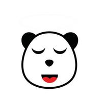 Cute panda vector