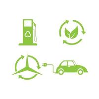 Bio and ecology set icons in cartoon design. Collection of bio and ecology vector symbol stock illustration