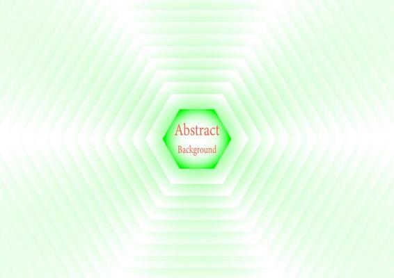 wave hexagonal green stage business abstract background textured backdrop pattern vector illustration