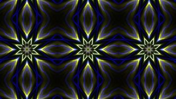 Kaleidoscope Abstract Disco Dance Lights Background Animation, Loop video