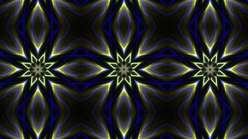 Kaleidoscope Abstract Disco Dance Lights Background Animation, Loop video