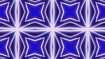 caleidoscoop abstract disco dans lichten achtergrond animatie, lus video