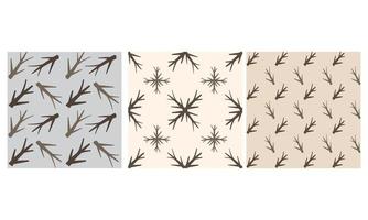 Tree Branch pattern design for all over print vector