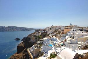 Santorini Greece view photo