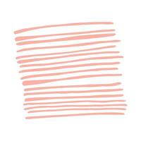 Abstract decorative design element. Stripes, parallel lines, doodle illustration vector