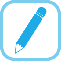 crayon icône inscrivez vous symbole conception png