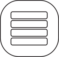 menu pictogram teken symbool ontwerp png