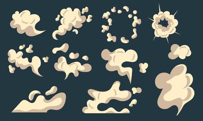 Cartoon Smoke Vector Art, Icons, and Graphics for Free Download