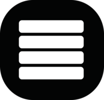 menu icona segno simbolo design