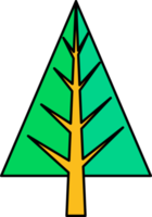 Christmas tree icon sign symbol design png