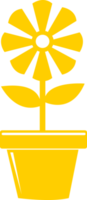 Flower icon flora sign symbol design png