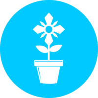 blomma ikonen flora tecken symbol design png