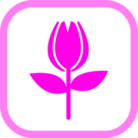 Blumensymbol Flora Zeichen Symboldesign png