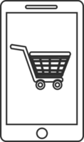 telefoon mobiel pictogram teken symbool ontwerp png