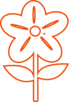 flor ícone flora sinal símbolo design png
