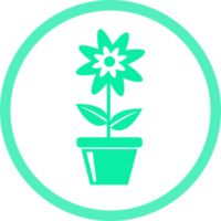 Flower icon flora sign symbol design png