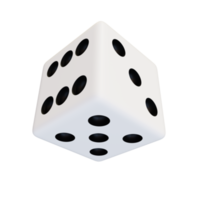 dés, cube de jeu. png