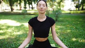 Yoga at the park video