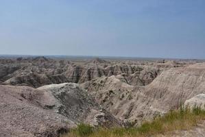 South Dakato Badlands with a Rugged Rural Landscape photo