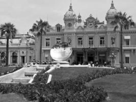 Monaco at the mediterranean sea photo