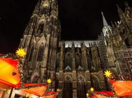 christmas time in cologne photo