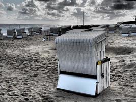 la playa de wangerooge foto