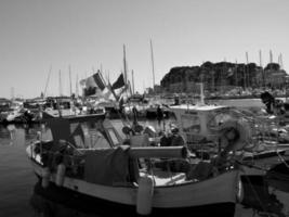 sanary sur mer in france photo