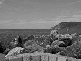 monterosso en italia foto