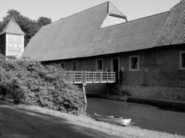 old castle in the german muensterland photo