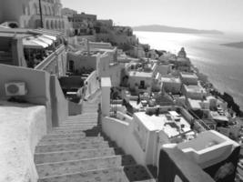 santorini in greece photo